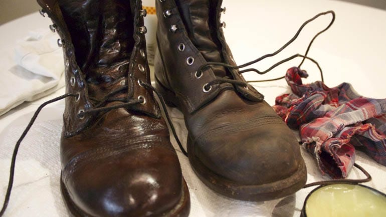 Leather Boot Care - Taking Care of Your handmade Leather boots