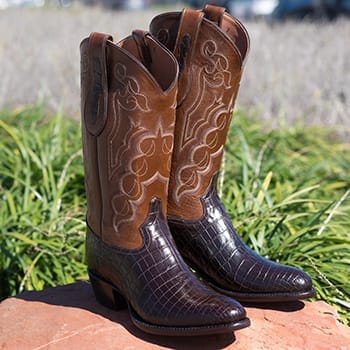 Tony lama caiman hot sale belly boots