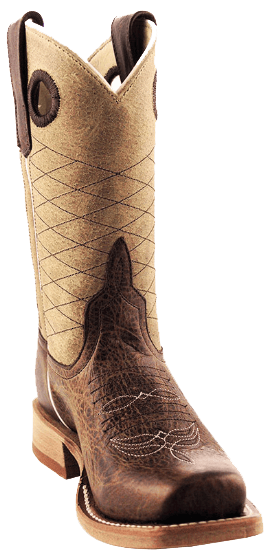Cowboy Boots Boys - ANDERSON BEAN KIDS TAN AND BROWN PIT BULL KIDS COWBOY BOOTS