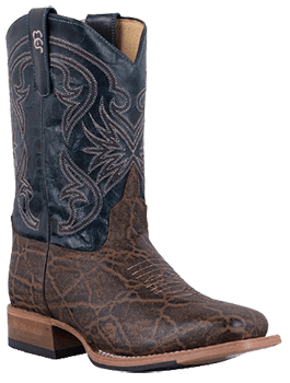 Cowboy Boots Boys - ANDERSON BEAN KIDS TERRA VINTAGE ELEPHANT PRINT KIDS COWBOY BOOTS
