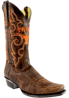 College Logo Cowboy Boots – We Heart 