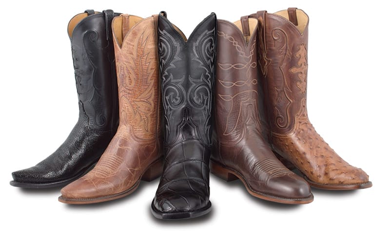 Women's Exotic Skin Cowboy Boots - Assorted Women's Cowgirl Boots