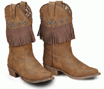 Kids Cowboy Boots Girls - Blazin Roxx Annabell - Childrens Cowboy Boots