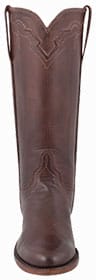 Womens Roper Cowboy Boots - HANDMADE LUCCHESE WOMEN'S WHISKEY BABY BUFFALO ROPER BOOTS