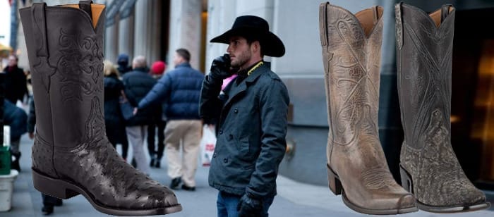 American Made Cowboy Boots Men - Urban cowboy with some American Made Cowboy Boots