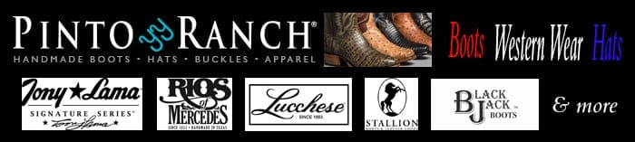 Tony Lama Cowboy Boots - Handmade Cowboy Boots at Pinto Ranch 