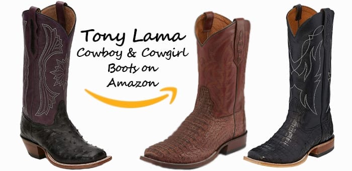Cowboy Boots On Amazon - Tony Lama Cowboy Boots