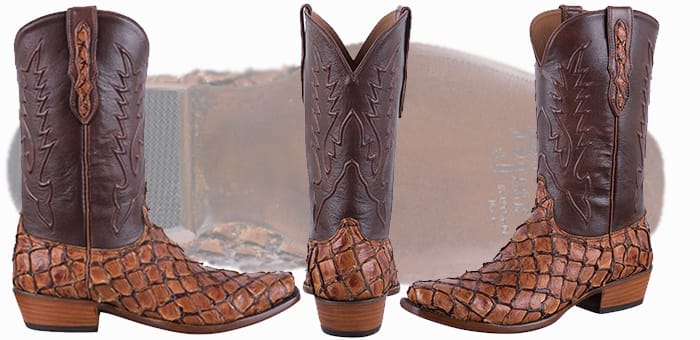 fish skin boots womens