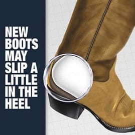 Are Cowboy Boots Comfortable - Heel Slip
