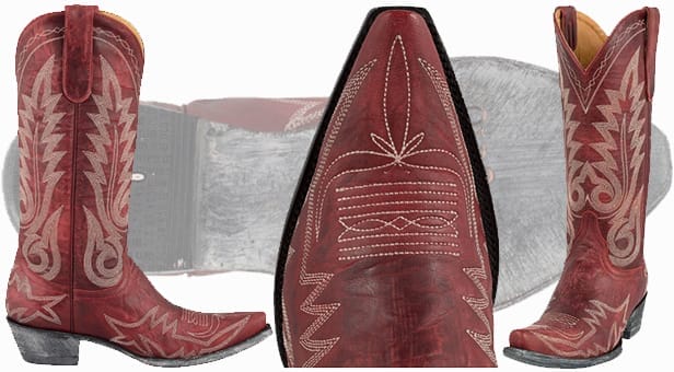 Women's Red Cowboy Boots - Old Gringo Nevada