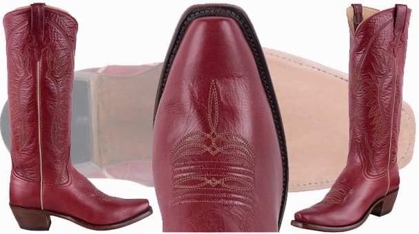 Womens Red Cowboy Boots - Rios Of Mercedes Milan