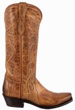 Lucchese Patsy 13" Tan Mad Dog Cowboy Boots