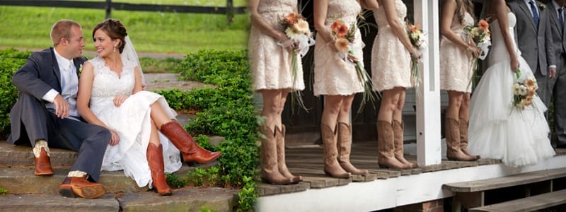 Cowboy Boot Wedding