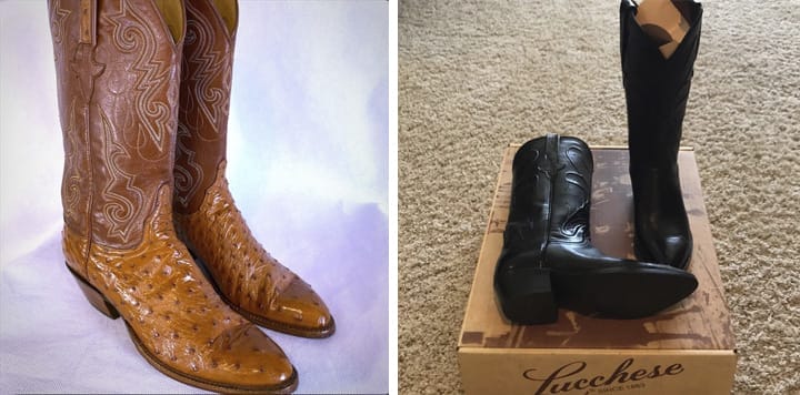 Lucchese Ostrich Boots - We Heart Handmade Boots