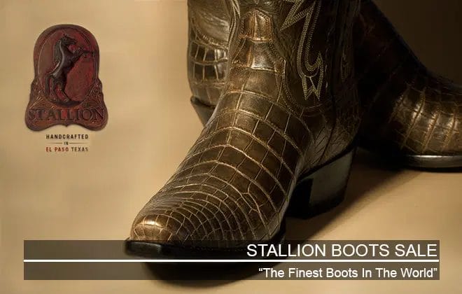 Stallion Boots Sale – Great Prices From Boots Usually On The Red Carpet