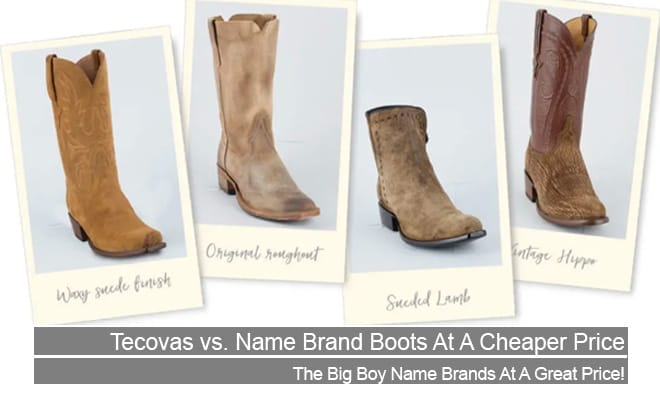 Tecovas Boots VS Name Brand Cowboy Boots