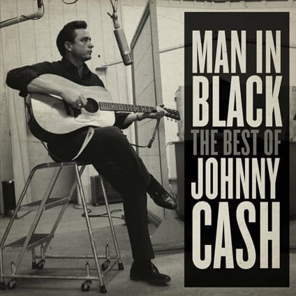 Johnny Cash in Black Cowboy Boots