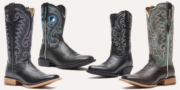 Black Ladies Cowboy Boots from Durango