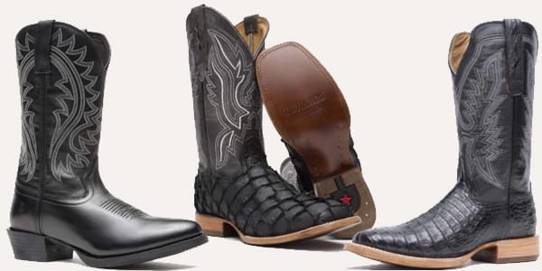 Men's Black Cowboy Boots from Durango
