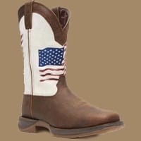 Handmade American Flag Cowboy boot - Patriotic