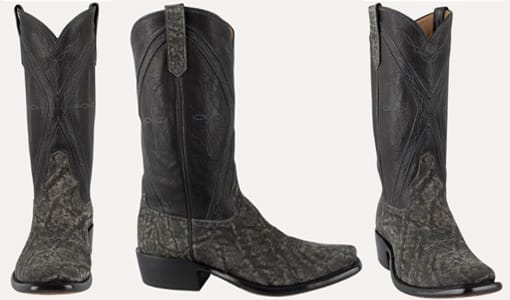 Rios of Mercedes Safari Gray Elephant Cowboy Boots