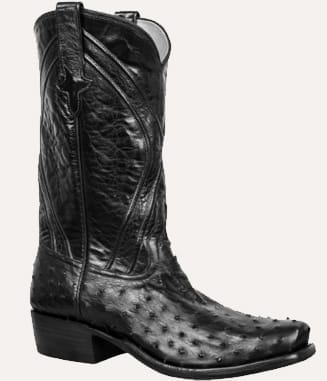 Full Quill Ostrich Boot from Rios of Mercedes