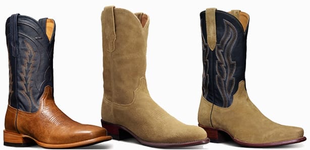 Tecovas boots, Tecovas Handmade Boots, Tecovas Warren Boots, Tecovas Cartwright boots