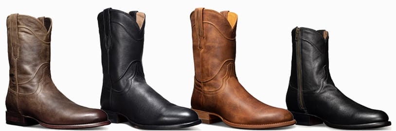 Tecovas Cowboy boots, Tecovas Ropers, Tecovas Shortie boot