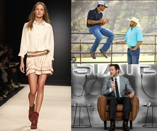 Cowboy Boots are Everywhere from stage to fashion runways!