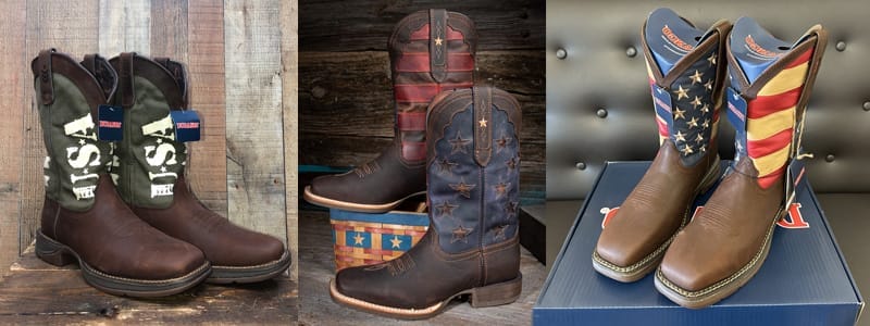 American Flag and USA Patriotic Cowboy Boots